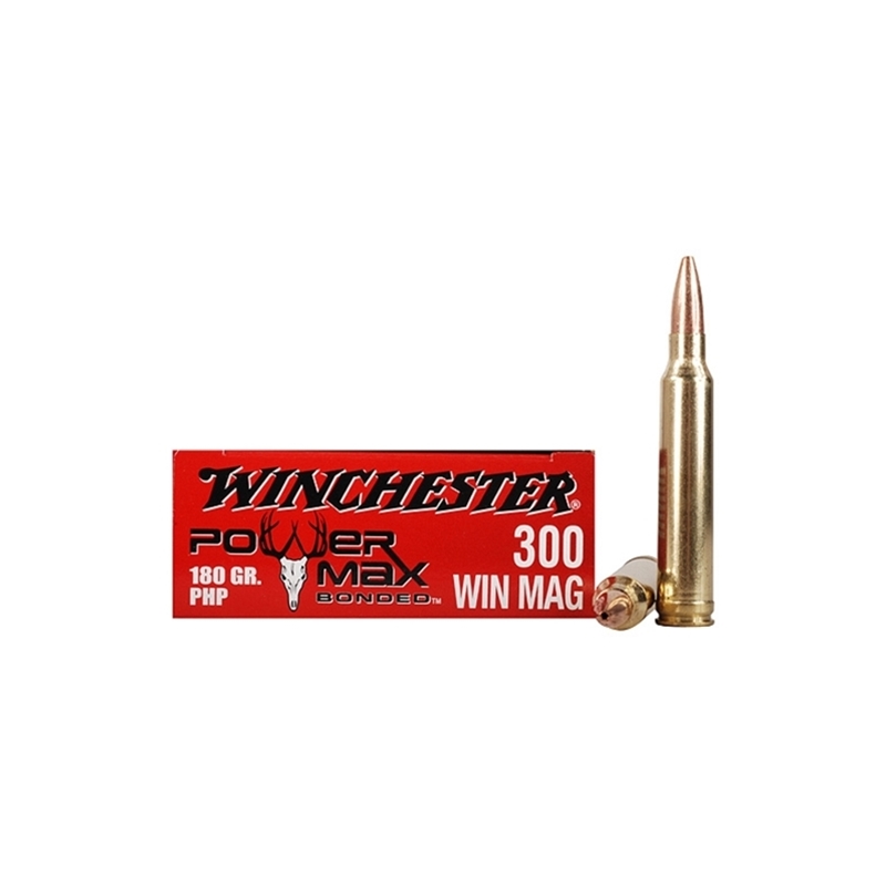 Winchester Super-X Power Max 300 Winchester Magnum 180 Grain Bonded Protected Hollow Point