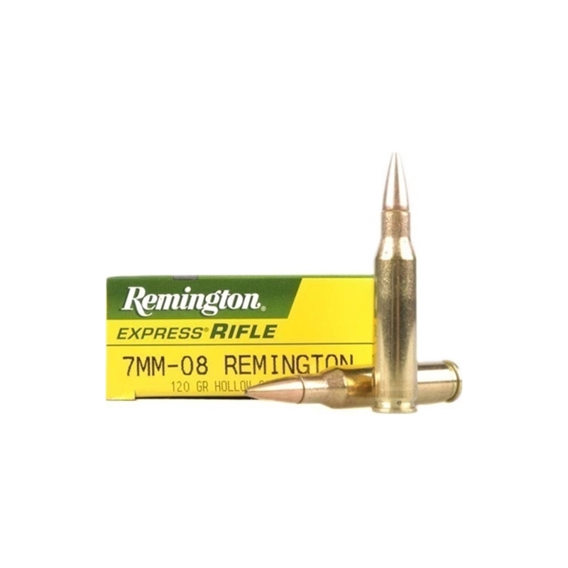 Remington Express 7mm-08 Remington Ammo 120 Grain Hollow Point