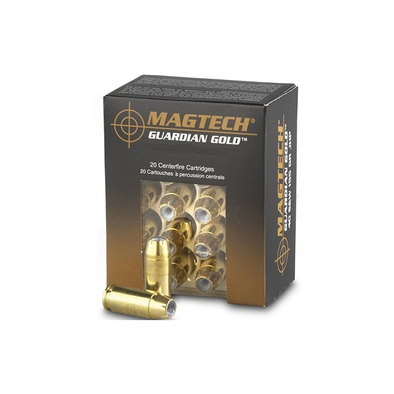Magtech Guardian Gold 45 ACP AUTO 230 Grain +P Jacketed Hollow Point