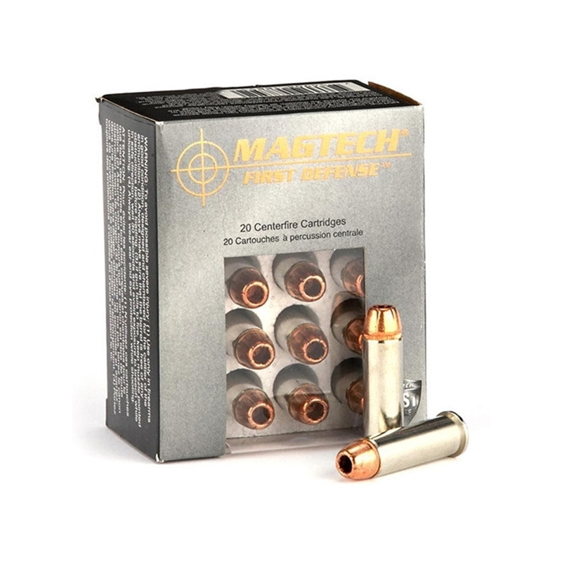 Magtech First Defense 45 GAP 165 Grain Solid Copper Hollow Point Lead Free Ammunition