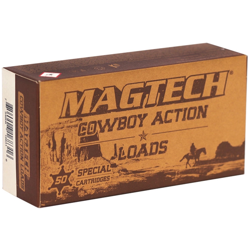 Magtech Cowboy Action 45 Long Colt 250 Grain Lead Flat Nose Ammunition