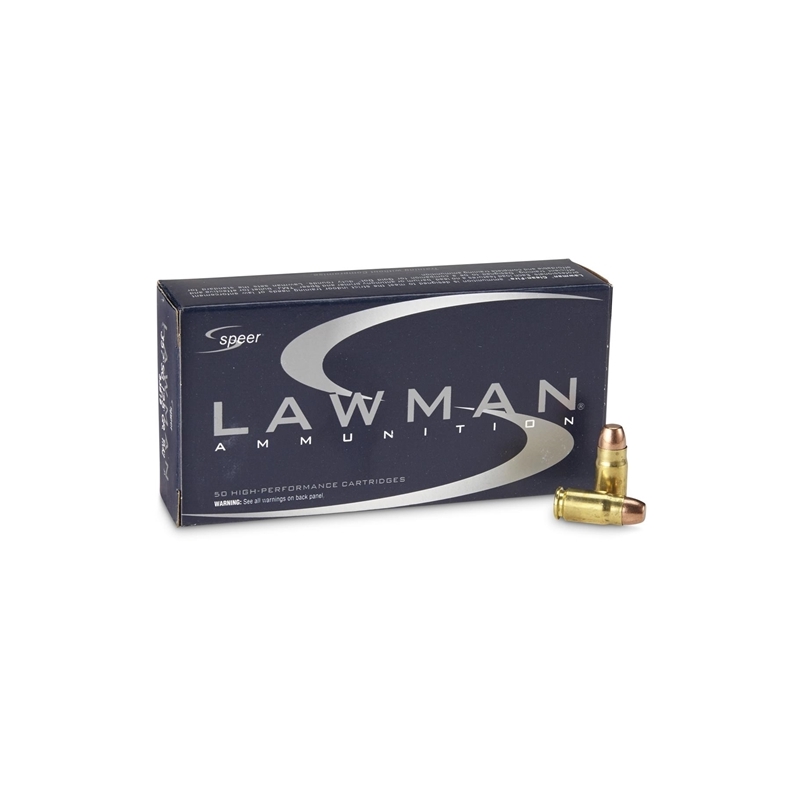 Speer Lawman CleanFire 357 SIG Ammo 125 Grain Total Metal Jacket