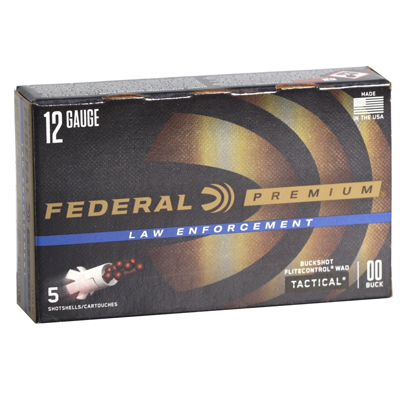 Federal Law Enforcement Tactical 12 Gauge Ammunition 2-3/4