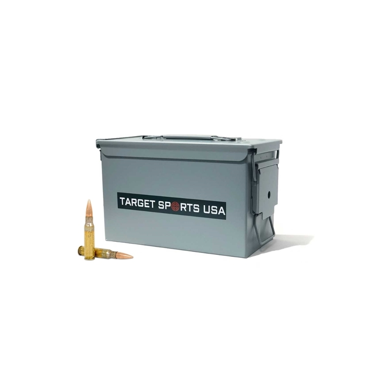Federal Lake City 7.62x51mm M80 Ammo 149 Grain FMJ 500 Rounds Bulk in Target Sports Ammo Can