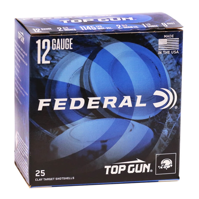 Federal Top Gun 12 Gauge Ammo 2 3/4