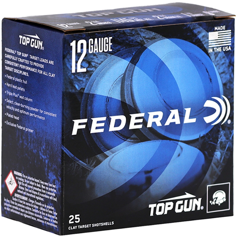 Federal Top Gun 12 Gauge Ammo 2 3/4