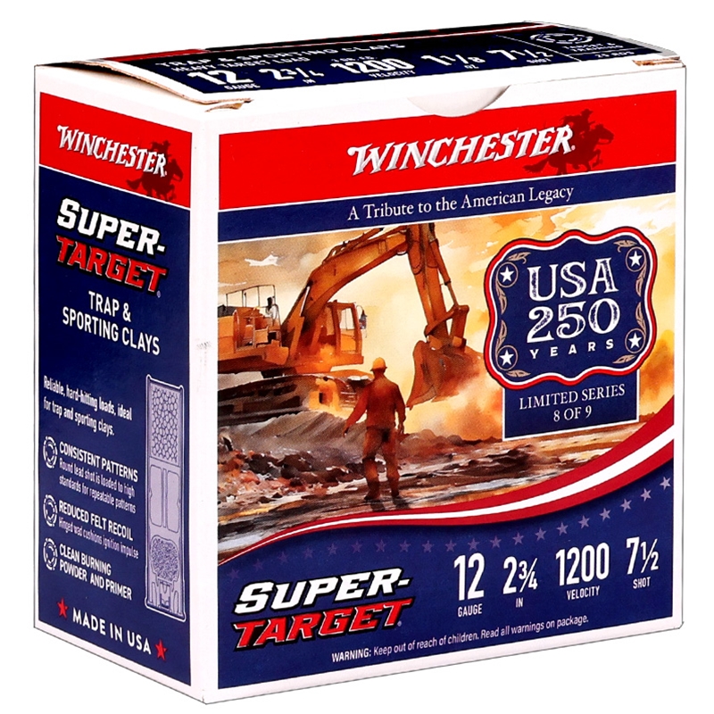 Winchester Super Target 12 Gauge Ammo 2-3/4