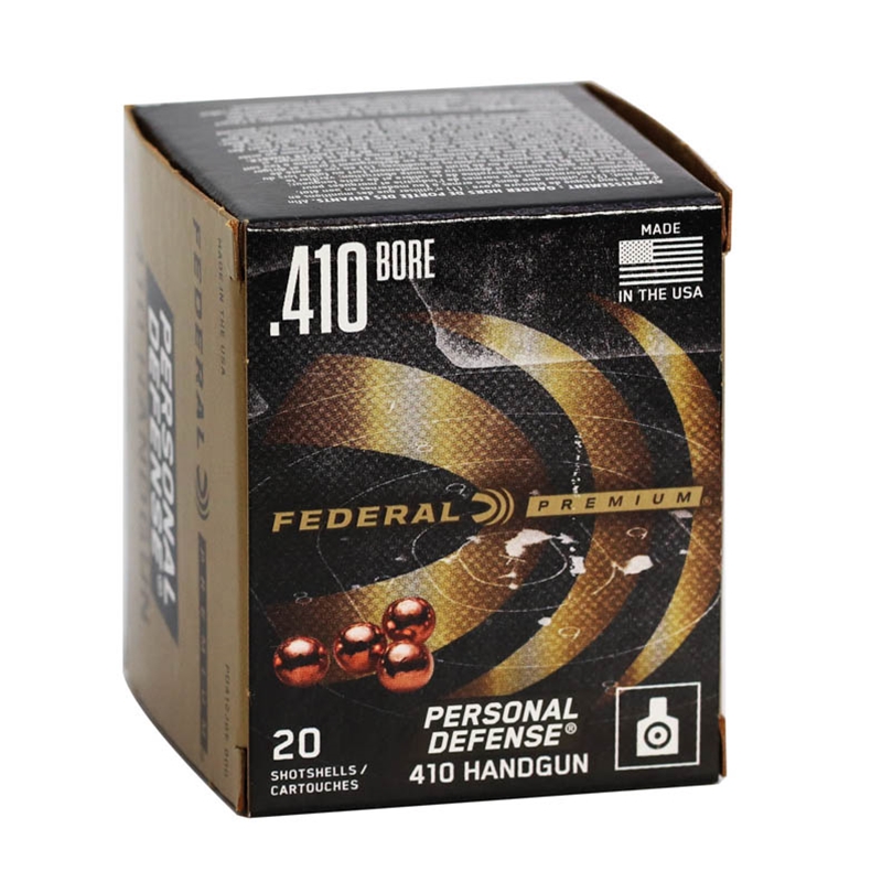 Federal Personal Defense 410 Gauge Ammunition 2 1/2