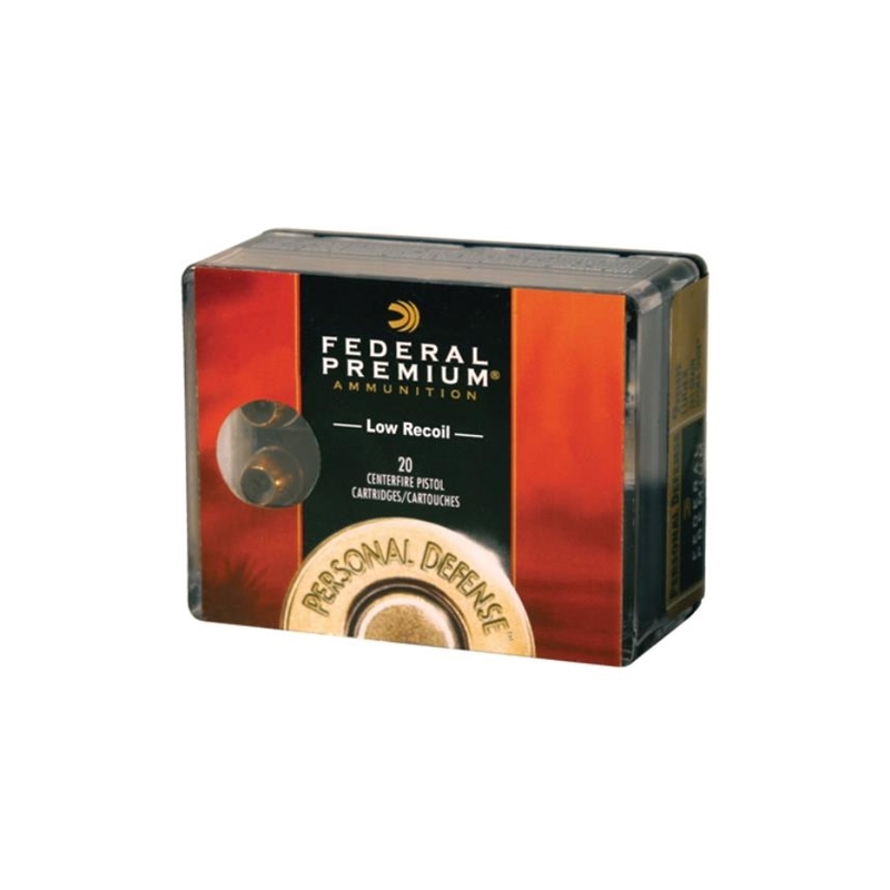Federal Personal Defense 45 GAP Ammo 185 Grain Hydra-Shok Jacketed Hollow Point