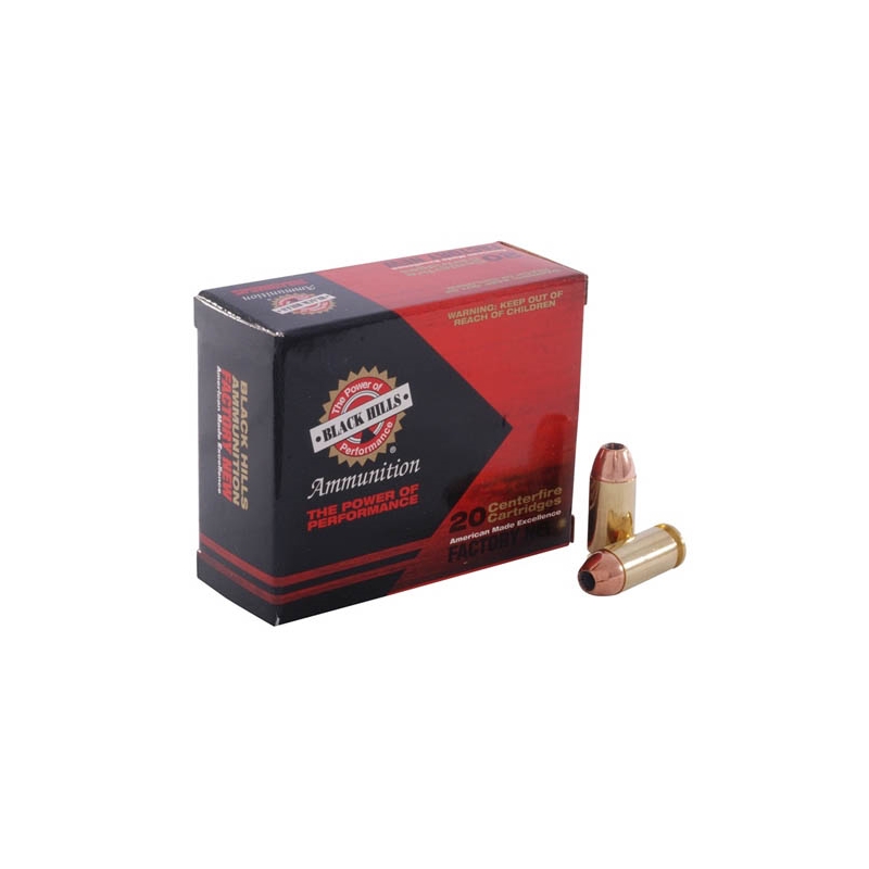 Black Hills 380 ACP AUTO Ammo 90 Grain Jacketed Hollow Point