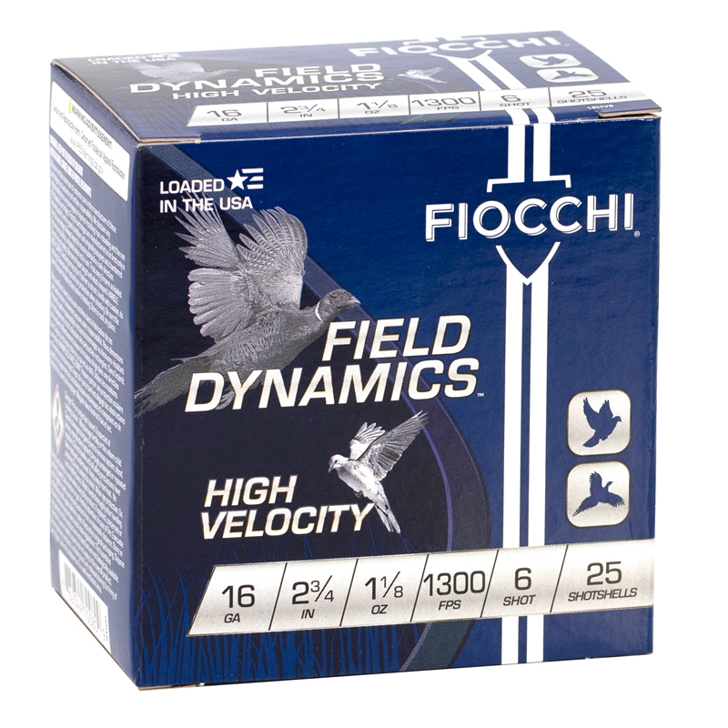 Fiocchi High Velocity 16 Gauge Ammo 2-3/4