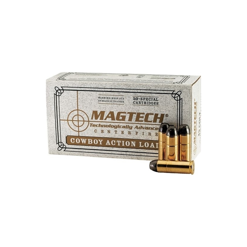 Magtech Cowboy Action Ammo 45 Long Colt 200 Grain Lead Flat Nose Ammunition