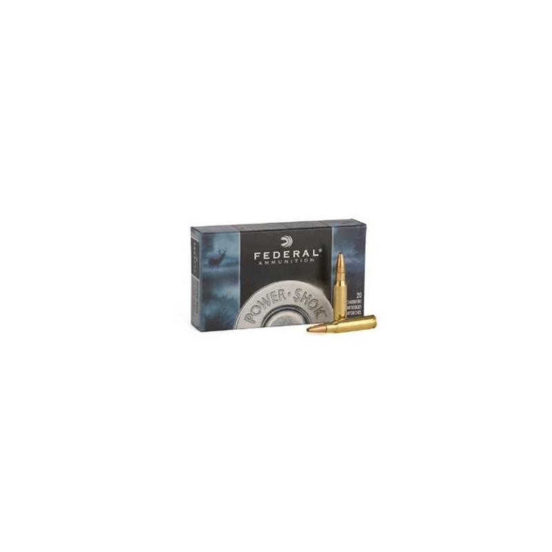 Federal Power-Shok 30-30 Winchester Ammo 125 Grain Jacketed Hollow Point