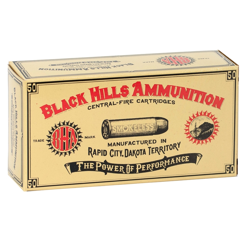 Black Hills Cowboy Action 32 H&R Magnum Ammo 90 Grain Lead Flat Point