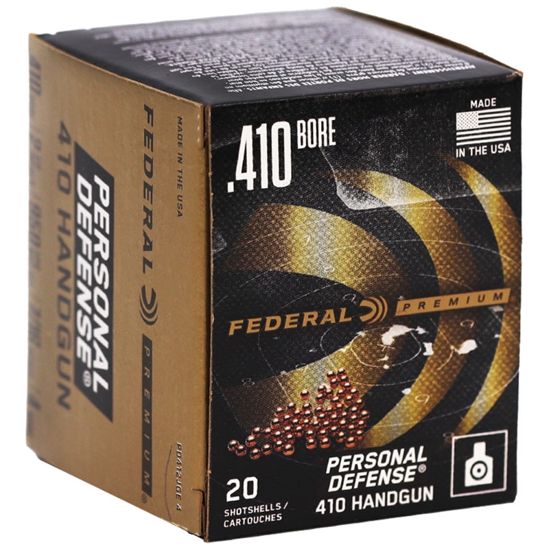 Federal Personal Defense 410 Gauge Ammo 2 1/2