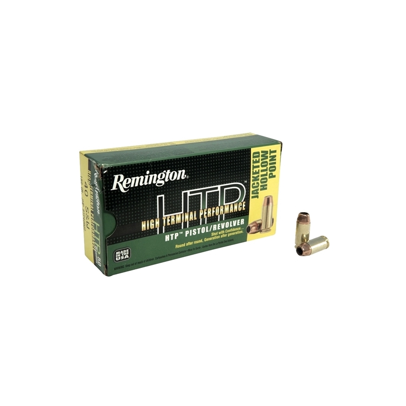 Remington HTP 40 S&W Ammo 180 Grain Jacketed Hollow Point