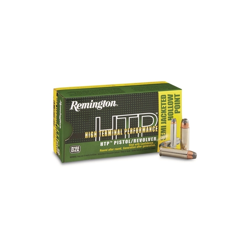 Remington HTP 38 Special Ammo 110 Grain Semi Jacketed Hollow Point