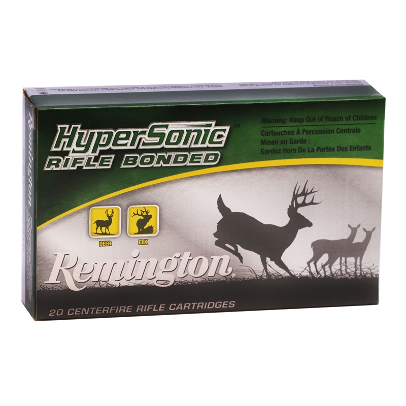 Remington HyperSonic 30-06 Springfield Ammo 150 Grain Bonded Pointed Soft Point