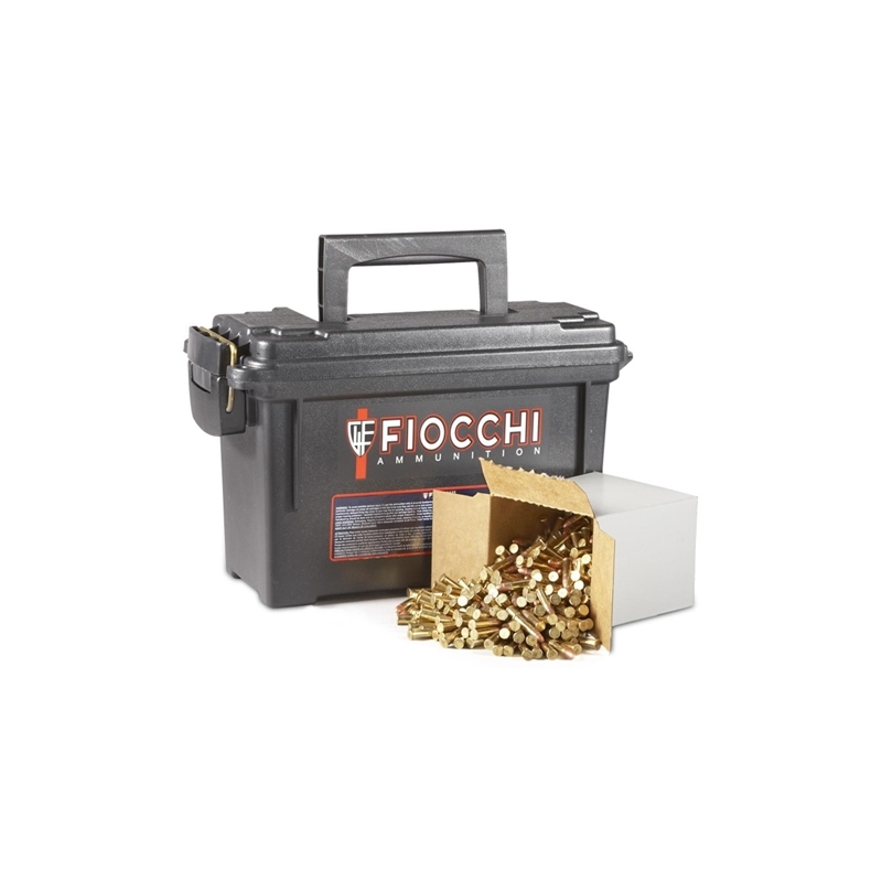 Fiocchi Shooting Dynamics 22 Long Rifle Ammo 40 Grain Plated Lead Round Nose Ammo Can of 1575 Rounds
