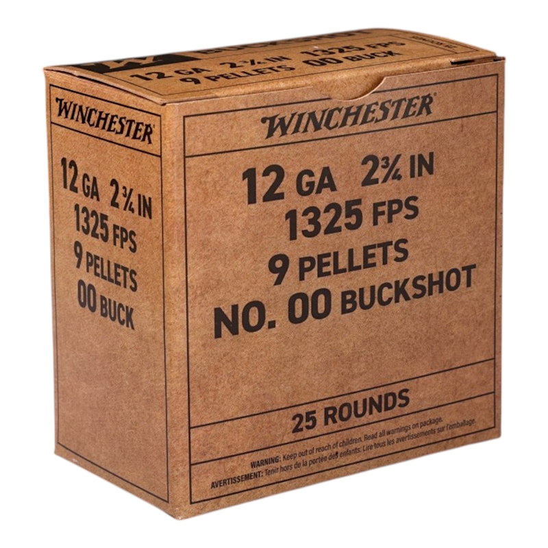 Winchester Military Grade 12 Gauge Ammo 2-3/4