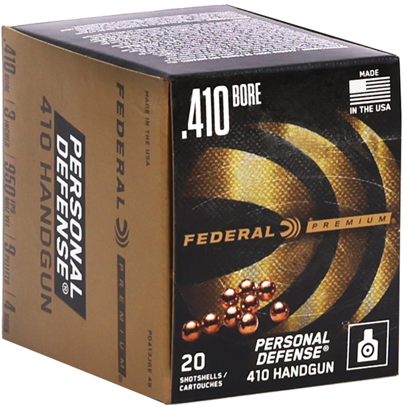 Federal Personal Defense 410 Gauge Ammunition 3