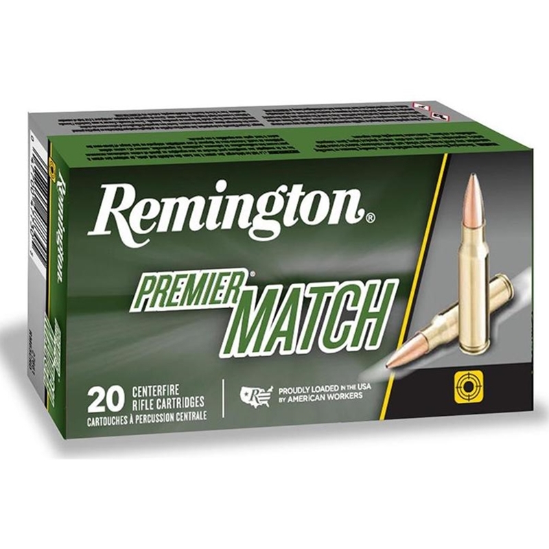 Remington Match 223 Remington Ammo 62 Grain Hollow Point
