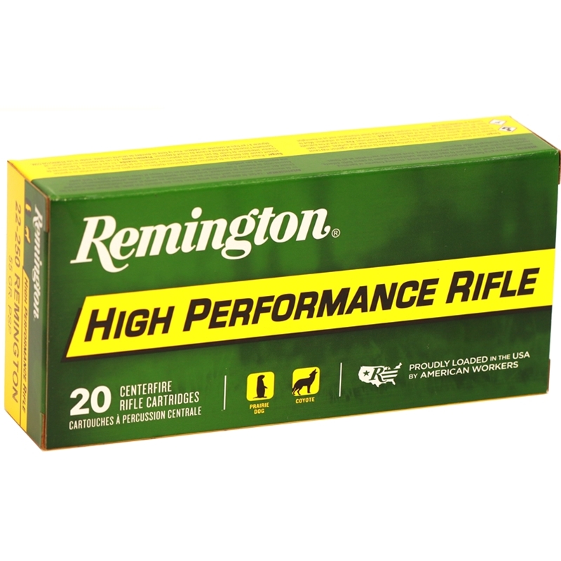 Remington Express 22-250 Remington Ammo 55 Grain Pointed Soft Point