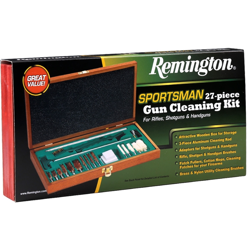 Remington Sportsman Cleaning Kit 27 Piece Universal