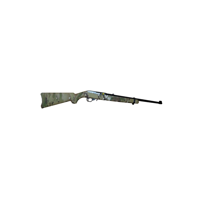 Ruger 10/22 Rifle 22LR Multi Camo 10 Rounds Blued Finish