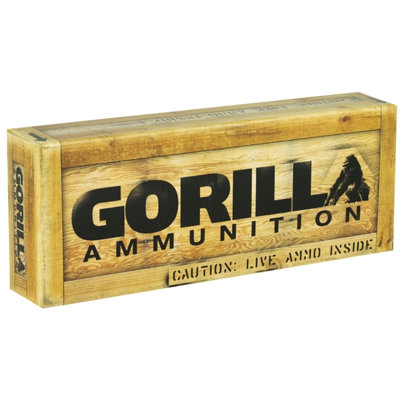 Gorilla Ammunition 300 AAC Blackout Ammo 125 Grain Sierra MatchKing Hollow Point