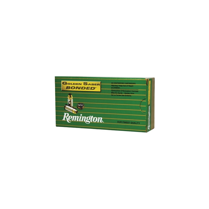 Remington Golden Saber LE 45 ACP AUTO Ammo 230 Grain Bonded Brass Jacketed Hollow Point