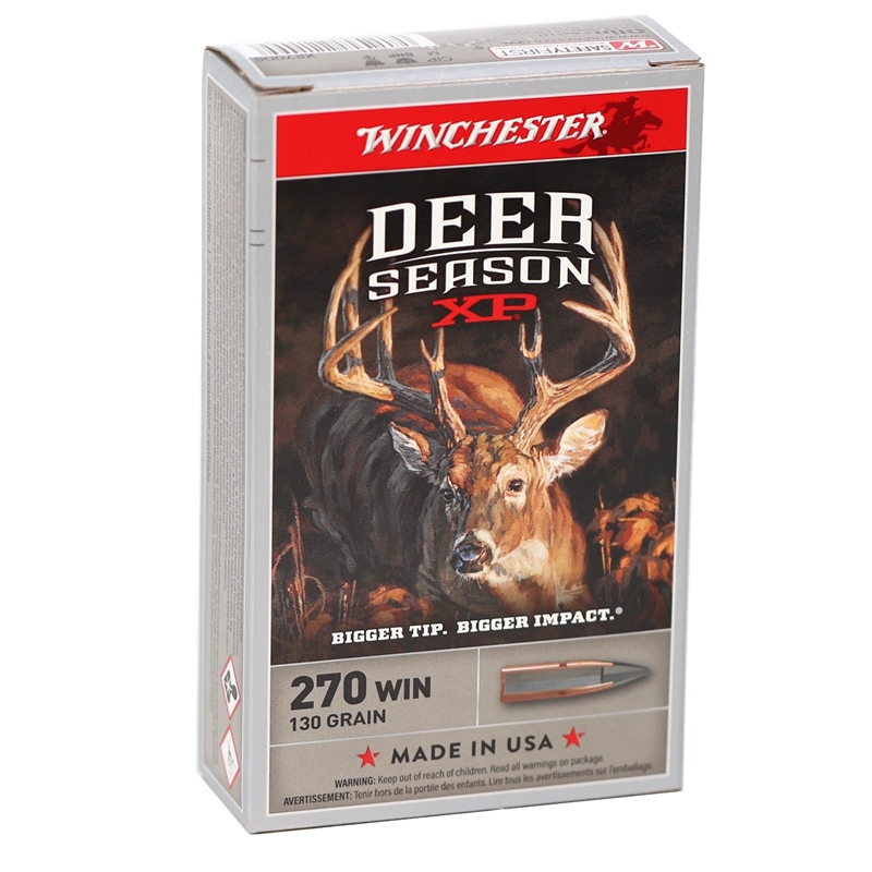 Winchester Deer Season XP 270 Winchester Ammo 130 Grain Extreme Point Polymer Tip