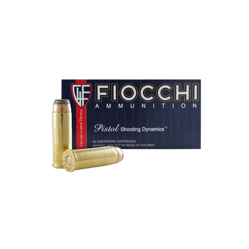 Fiocchi Shooting Dynamics 44 Remington Magnum Ammo 200 Grain Semi Jacketed Hollow Point