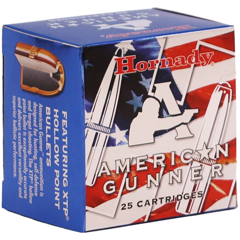 Hornady American Gunner 38 Special Ammo 125 Grain XTP Jacketed Hollow Point - 90324
