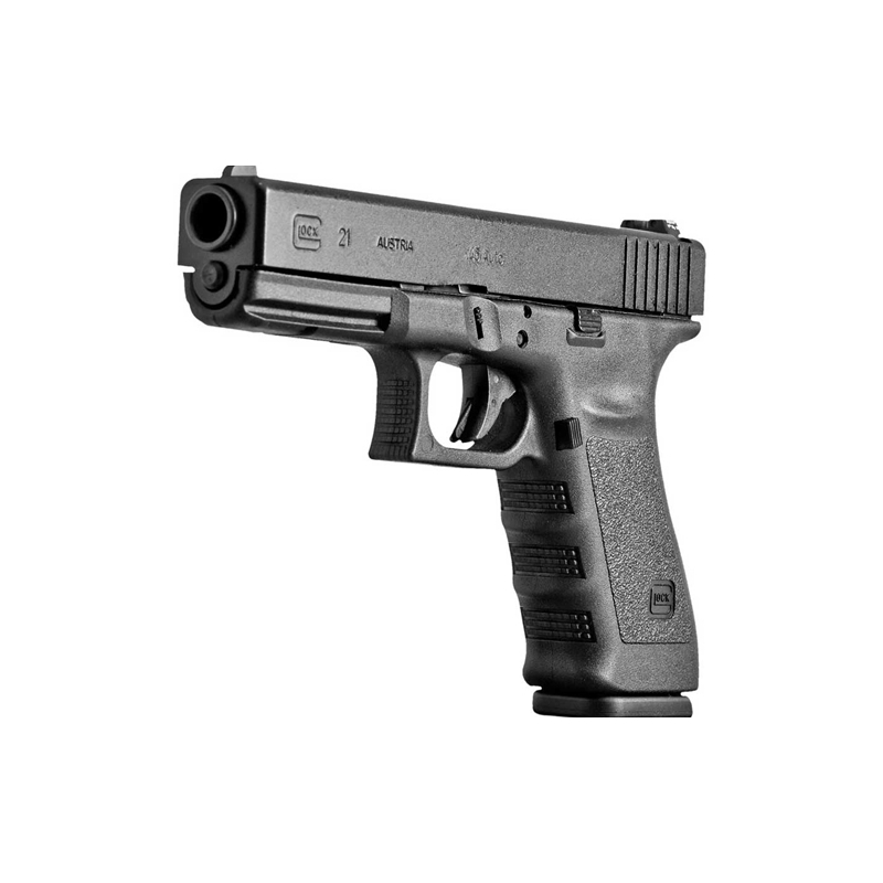 Glock 21 3rd Gen USED Handgun 45 ACP AUTO 13 Rounds Black *Police Trade-In