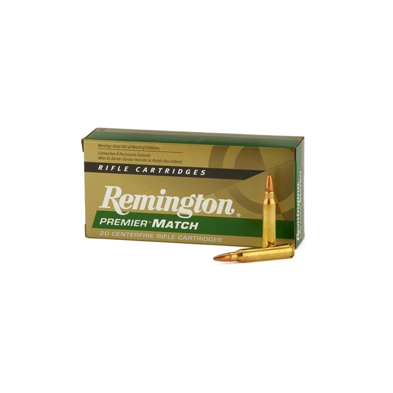 Remington Premier Match 223 Remington Ammo 69 Grain Boat Tail Hollow Point
