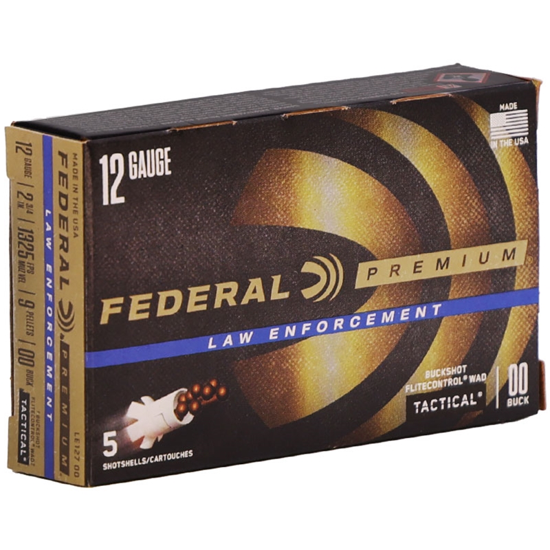 Federal Law Enforcement 12 Gauge Ammo 2-3/4