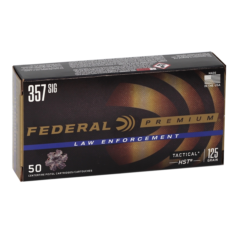 Federal Law Enforcement 357 Magnum Ammo 158 Grain Hydra-Shok Jacketed Hollow Point