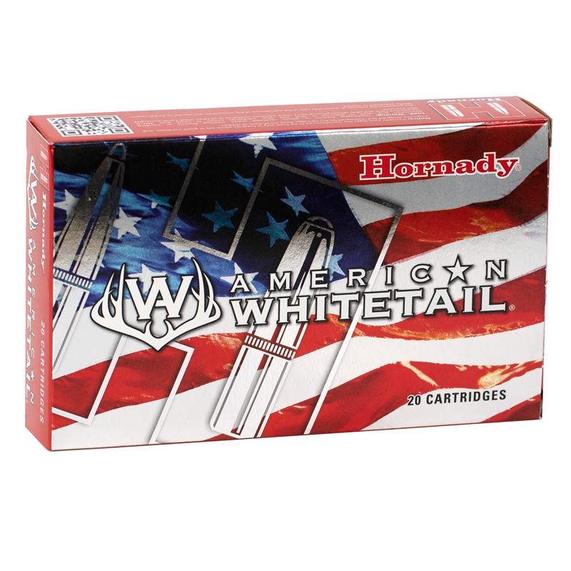 Hornady American Whitetail 7mm Remington Magnum Ammunition 154 Grain Interlock Spire Point - 80590