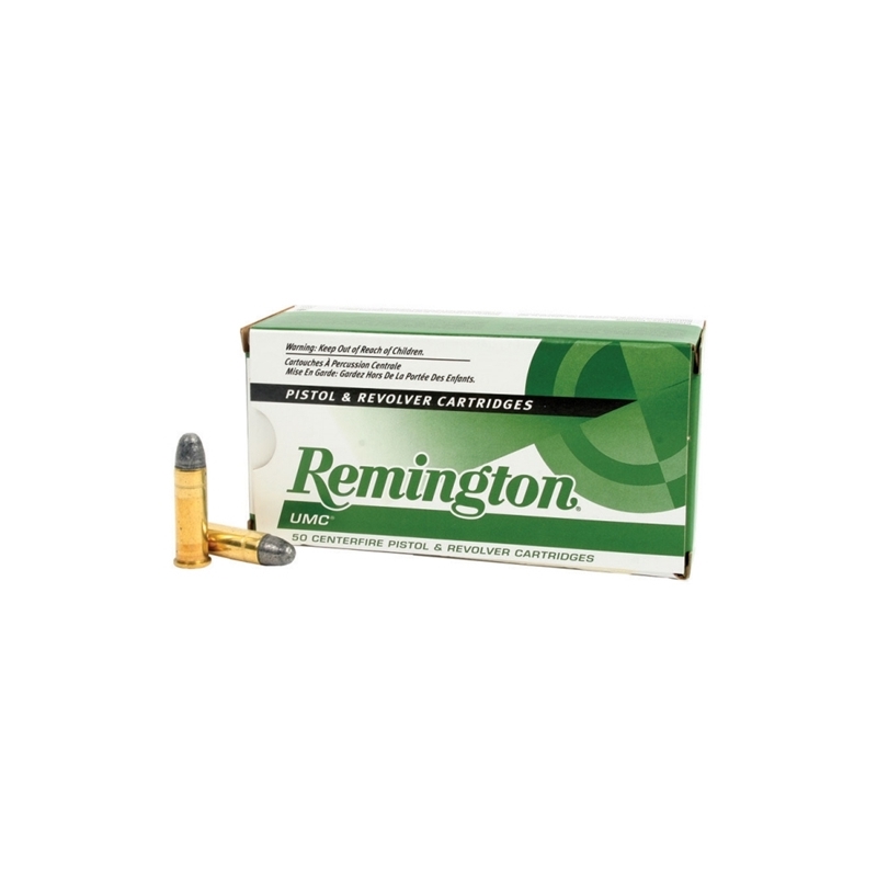 Remington UMC 45 Long Colt Ammo 250 Grain Lead Round Nose