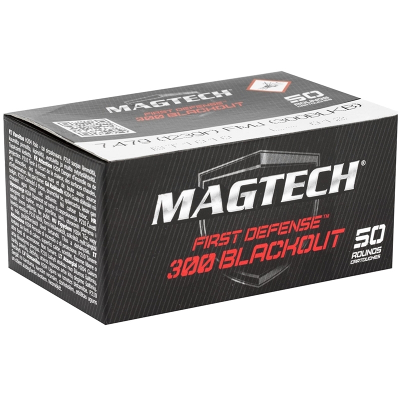 MagTech First Defense 300 AAC Blackout 123 Grain Supersonic Full Metal Jacket
