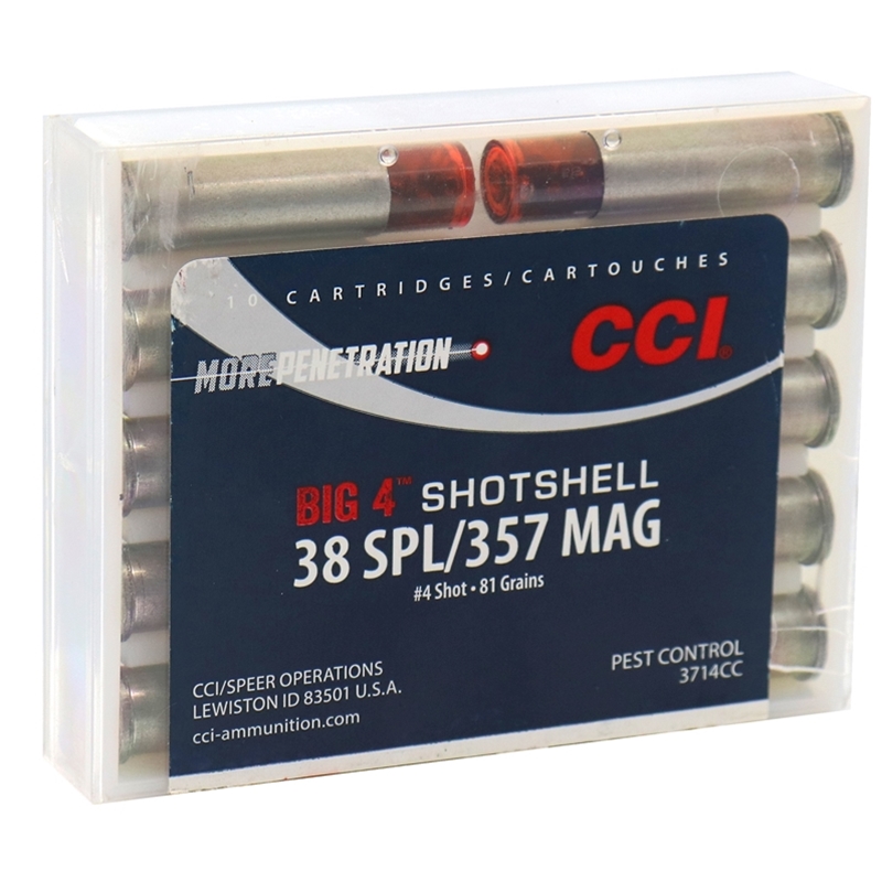 CCI 38 Special/357 Magnum 84 Grain #4  Shotshell