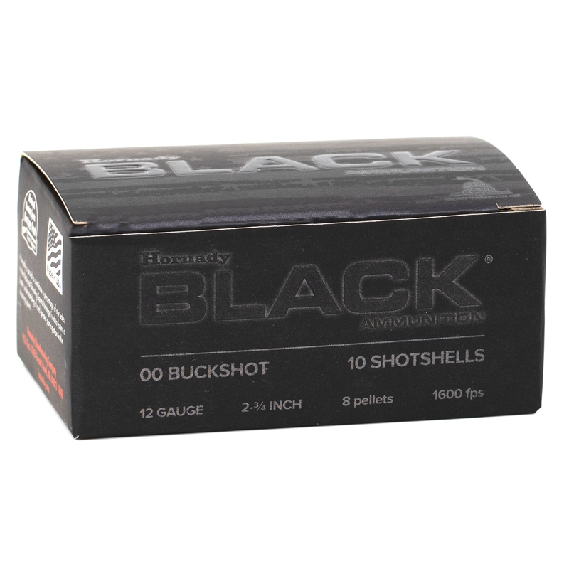 Hornady Black 12 Gauge Ammunition 2 3/4