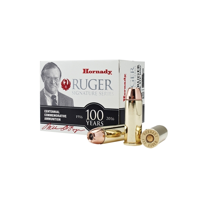 Hornady William B. Ruger Commemorative 480 Ruger Ammo 325 Grain XTP
