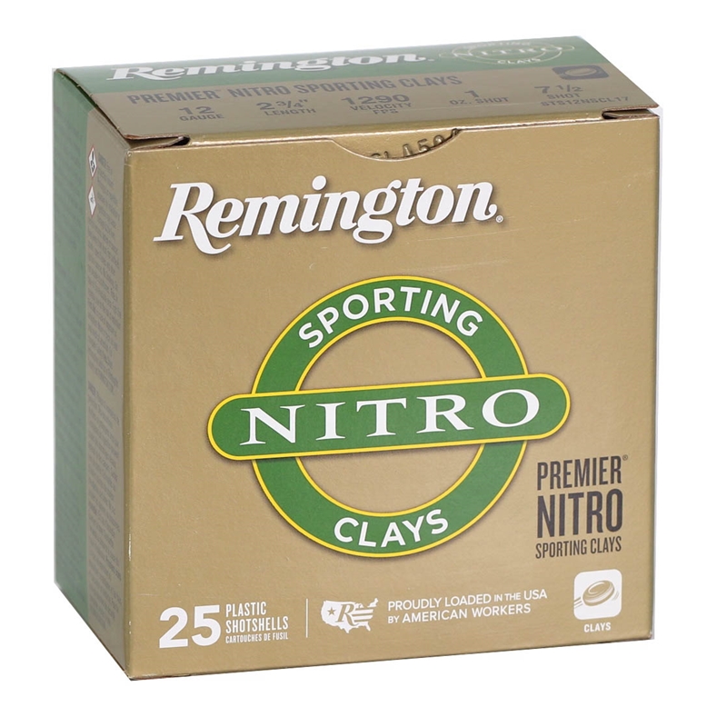 Remington Premier Nitro Gold Sporting Clays 12 Gauge Ammo 2-3/4