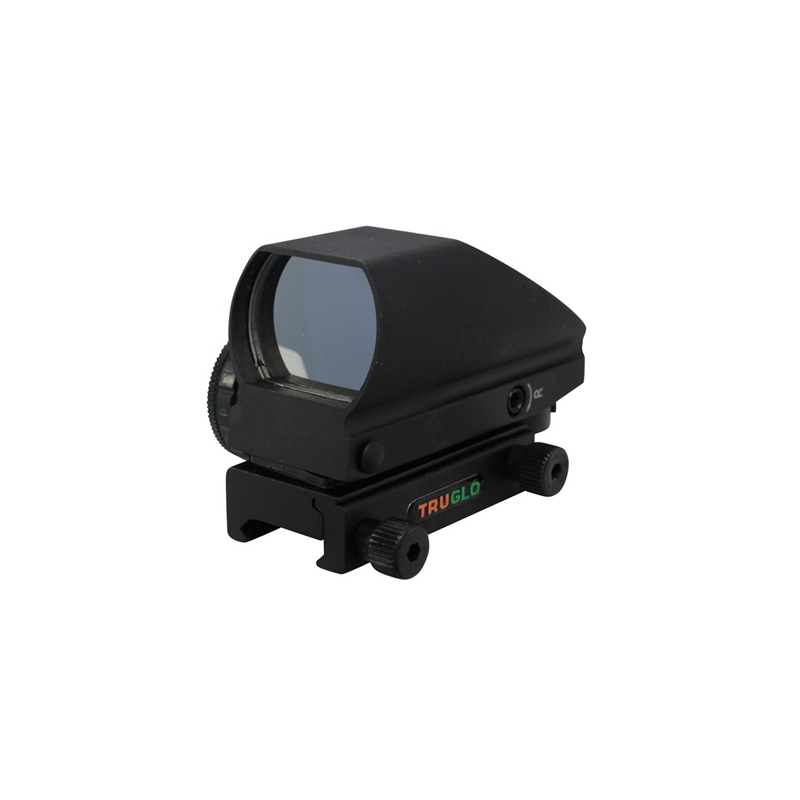 TruGlo Tru-Brite Reflex Red Dot Sight Red and Green 4-Pattern Reticle with Integral Weaver-Style Base