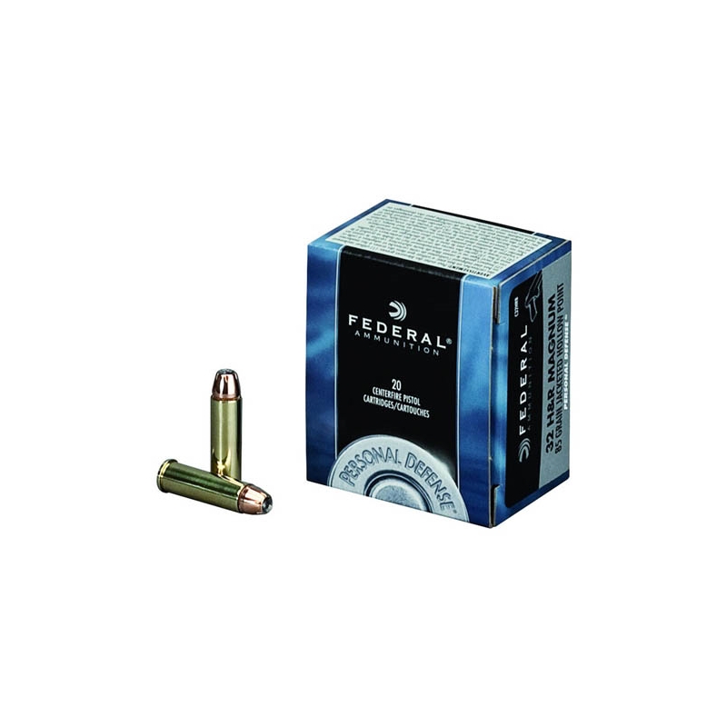 Federal Personal Defense 32 H&R Magnum Ammo 85 Grain Jacketed Hollow Point