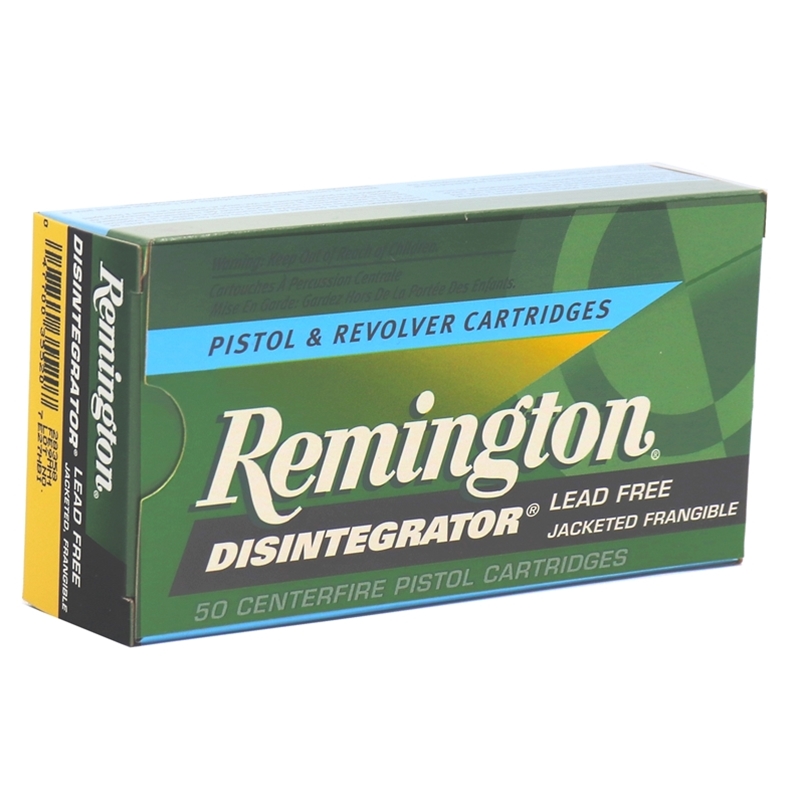 Remington Disintegrator Lead-Free 9mm Luger Ammo 101 Grain Jacketed Frangible