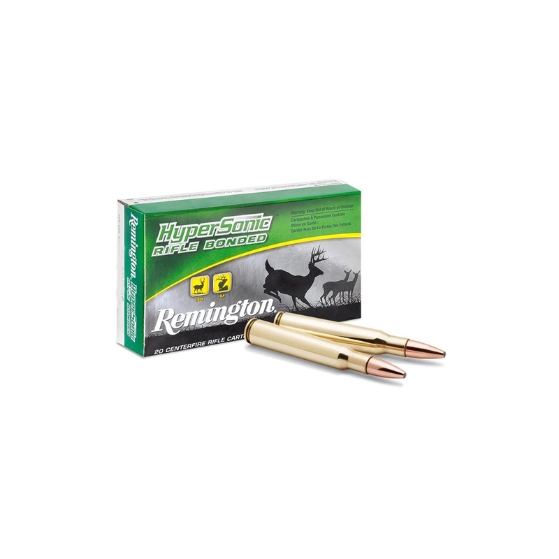 Remington HyperSonic Rifle Bonded 308 Winchester Ammo 150 Grain Bonded Pointed Soft Point