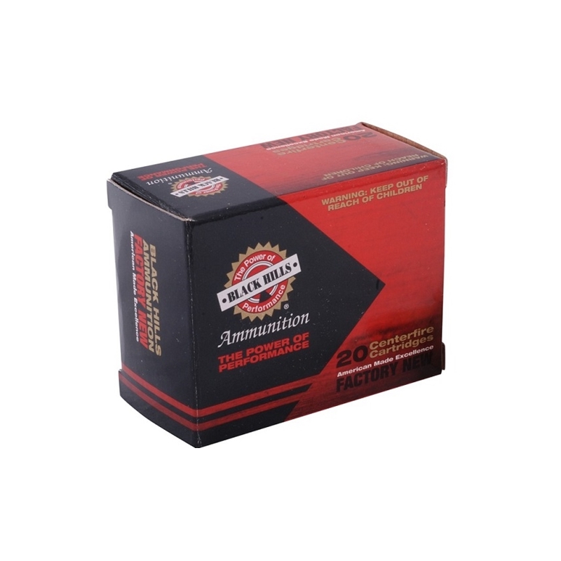Black Hills 9mm Luger Ammo +P 124 Grain Jacketed Hollow Point